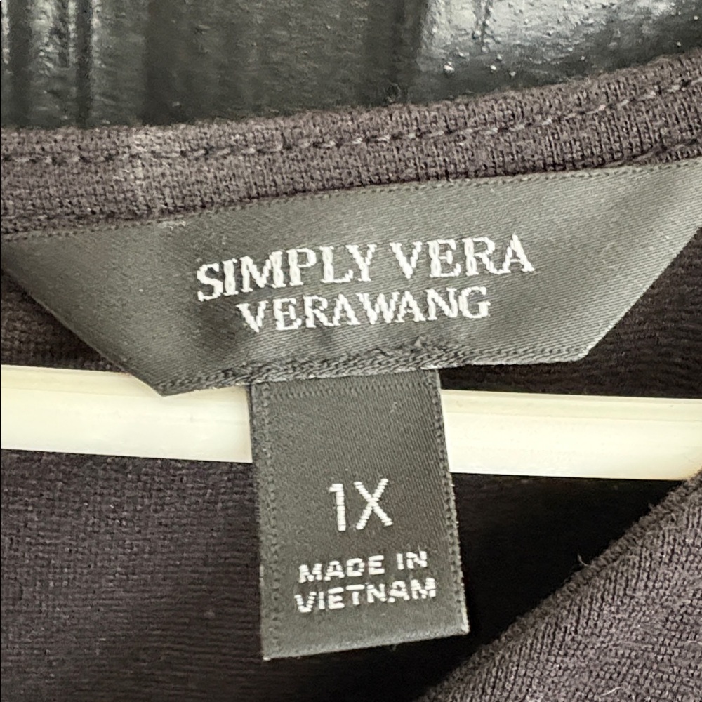 Simply Vera Vera Wang Black High Low Dress - Picture 2 of 2